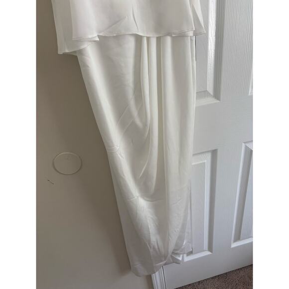 Shona Joy Luxe Frill Tulip hem maxi dress sz 6 - Picture 3 of 14